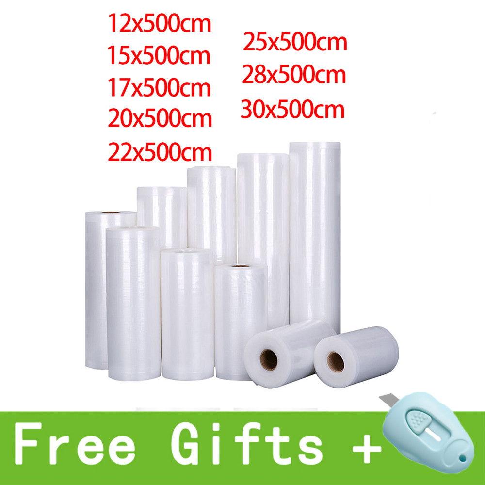 Food Storage Vacuum Seal Bags - Kitchen Vacuum Motor Packaging Bags Storage