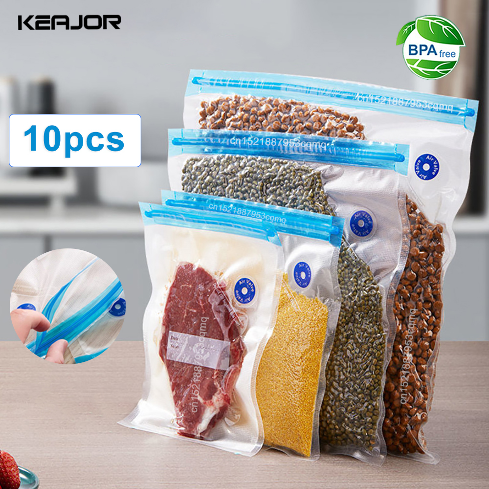 Food Storage Vacuum Seal Bags - Vacuum Bags 10pcs Food Vacuum Packaging