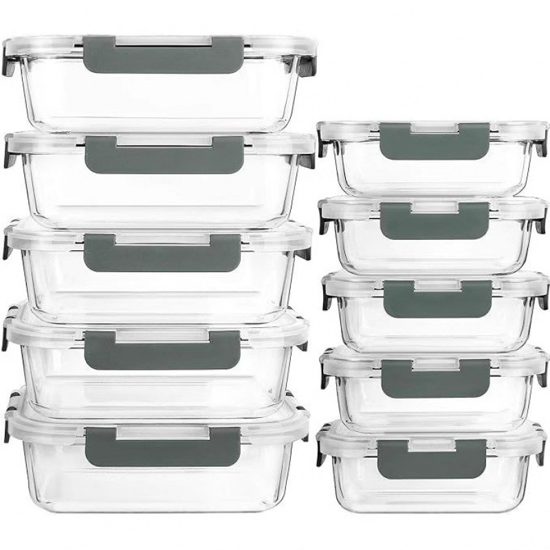 Food Storage With Colander - Glass Food Storage Container With Lid