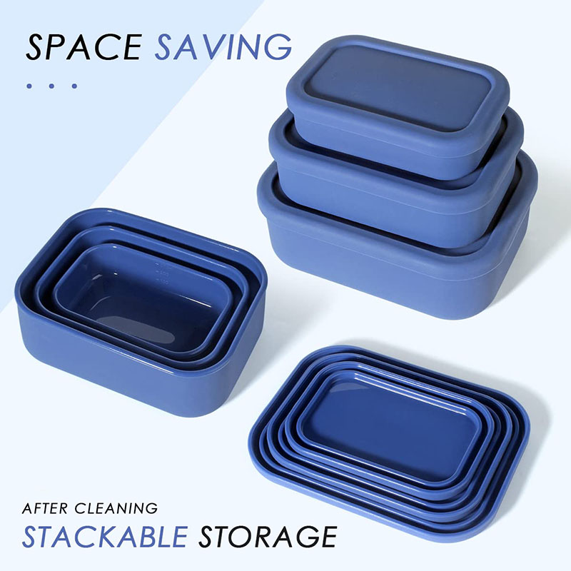 Food Storage Kits - Leak-Resistant Bento Lunch Box Reusable BPA-Free