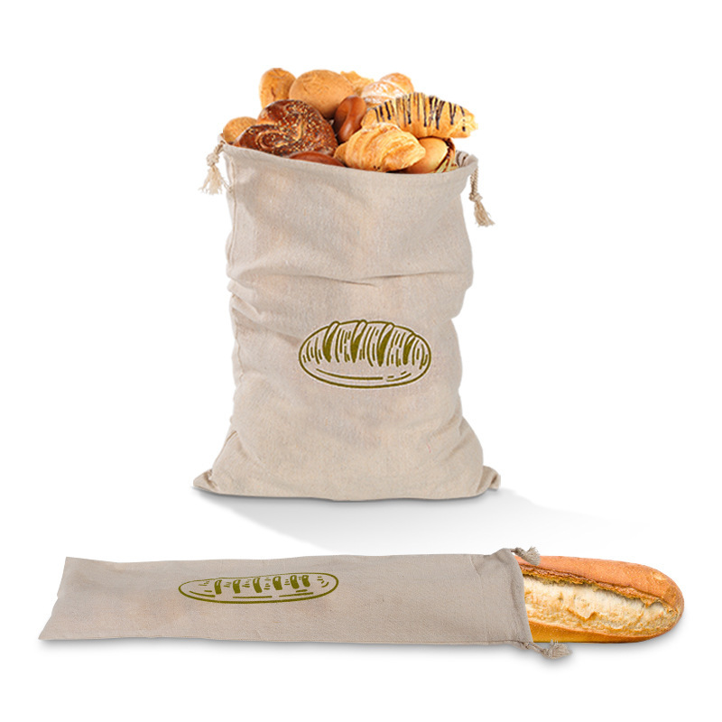 Organic Cotton Linen Bread Bag - Beeswax Food Wrap 리뷰 및 가격