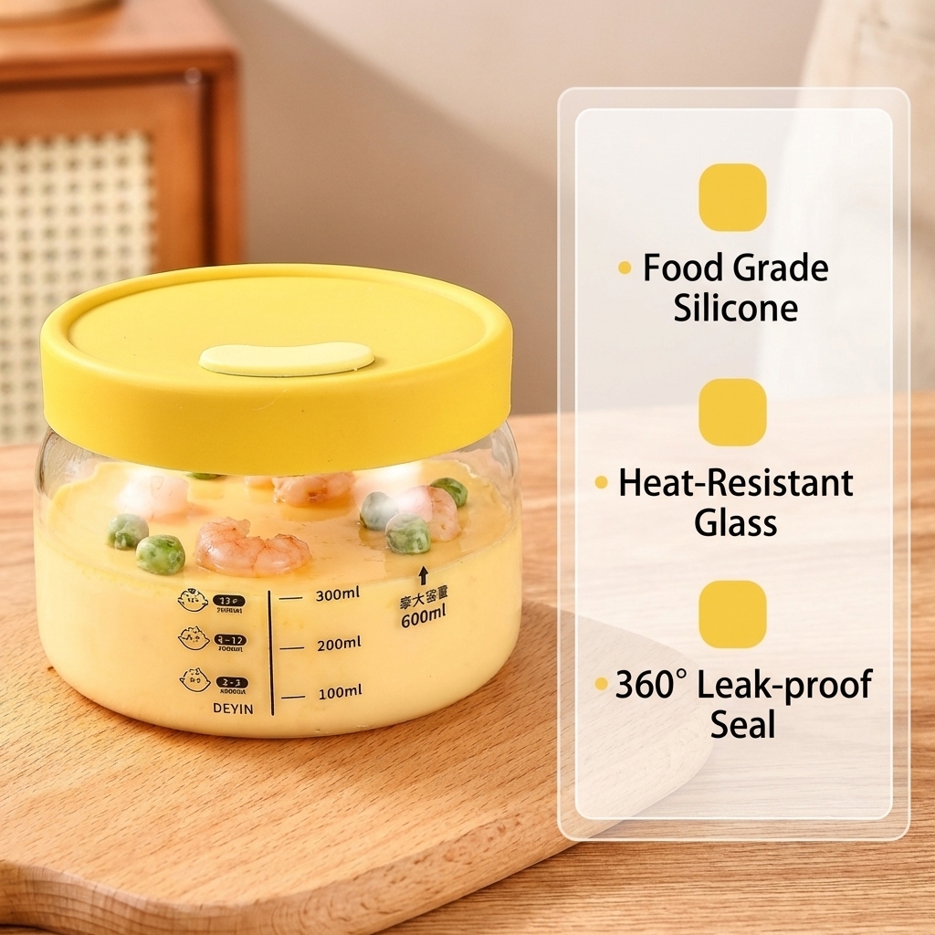 Yellow Glass Food Storage Cont - Food Storage Yellow 리뷰 및 가격