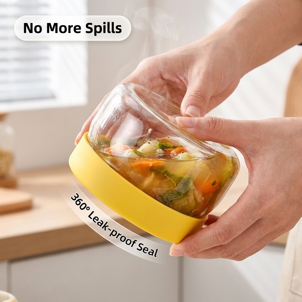 Yellow Glass Food Storage Cont - Food Storage Yellow 리뷰 및 가격