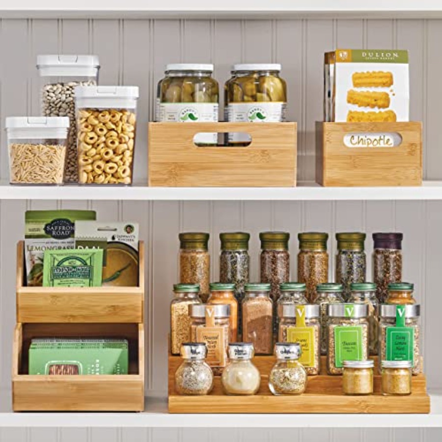 Bamboo Spice and Food Kitchen  - Food Storage Rack For Kitchen 리뷰 및 가격