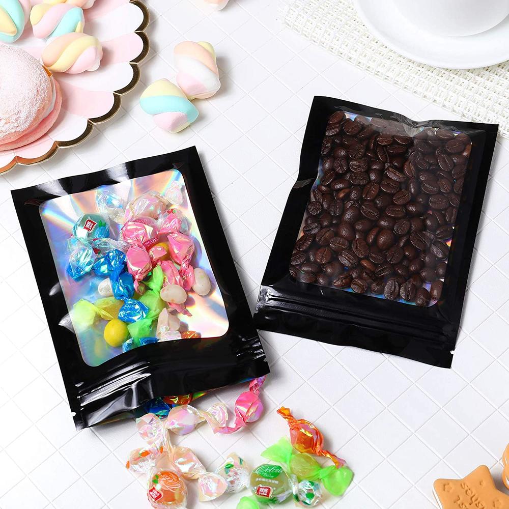 100PCS Laser Thicken Plastic A - Food Storage Zip Bags 리뷰 및 가격