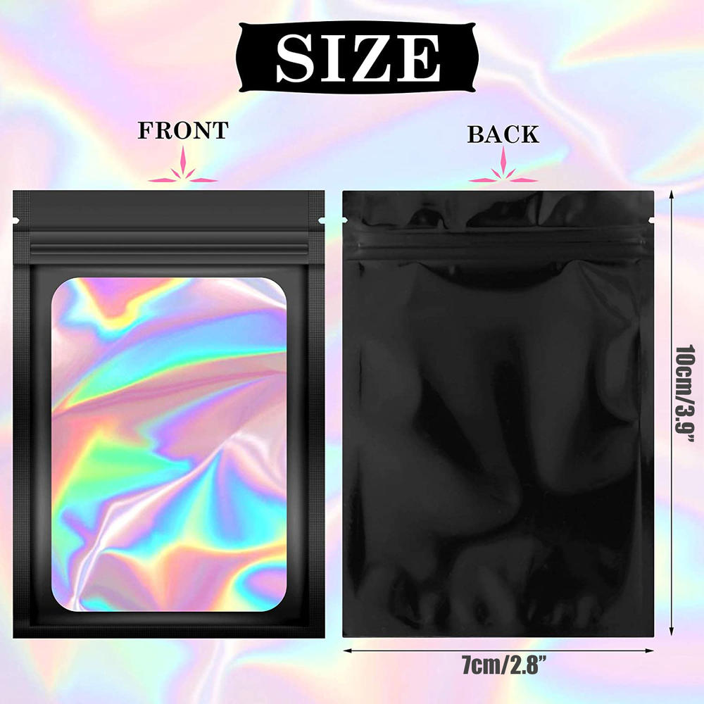 100PCS Laser Thicken Plastic A - Food Storage Zip Bags 리뷰 및 가격
