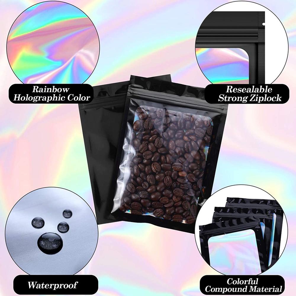 100PCS Laser Thicken Plastic A - Food Storage Zip Bags 리뷰 및 가격