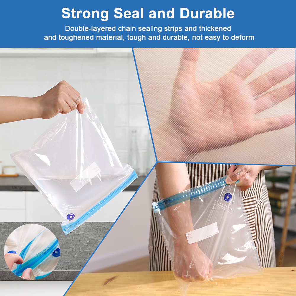 Vacuum Bags Reusable Food Vacu - Food Storage Zip Bags 리뷰 및 가격
