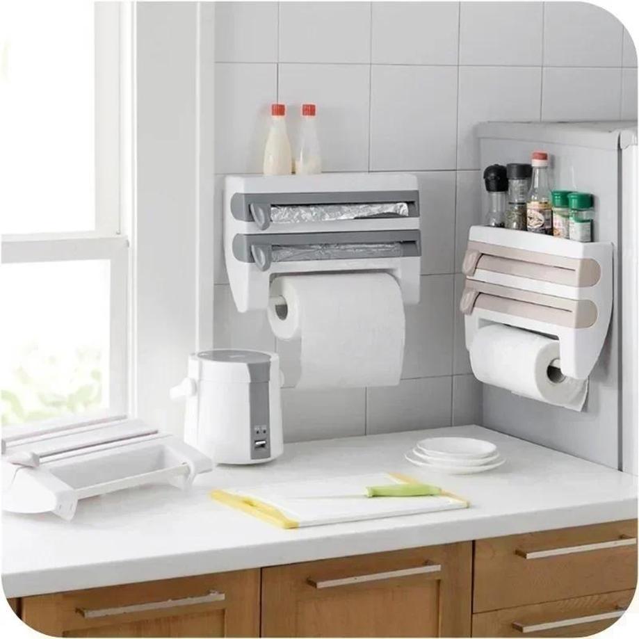 1 Pcs Kitchen Tools Cling Film - Food Storage Rack For Kitchen 리뷰 및 가격