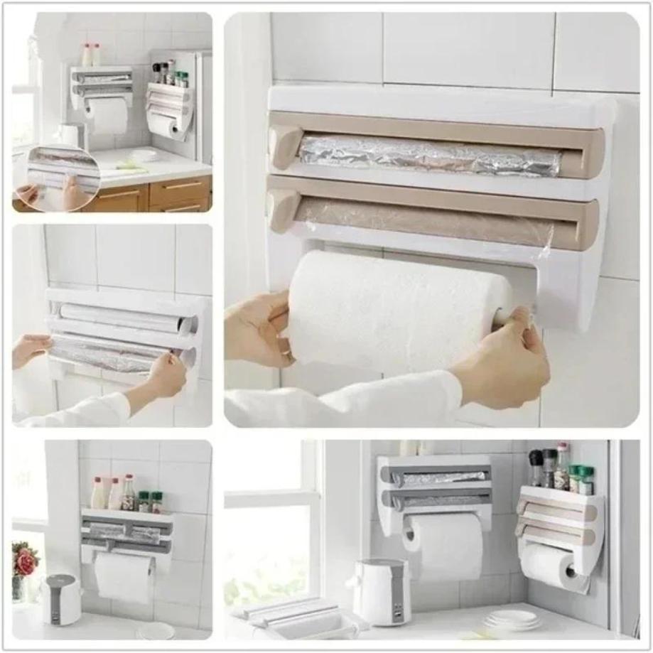1 Pcs Kitchen Tools Cling Film - Food Storage Rack For Kitchen 리뷰 및 가격