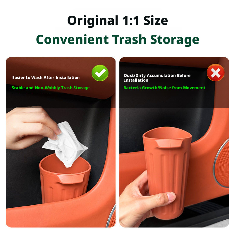 SEAMETAL Car Trash Can Food-Gr - Food Storage With Colander 리뷰 및 가격