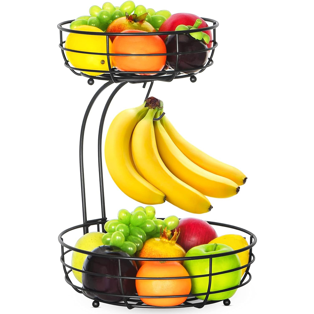 LMETJMA 2-Tier Countertop Frui - Food Storage Rack For Kitchen 리뷰 및 가격