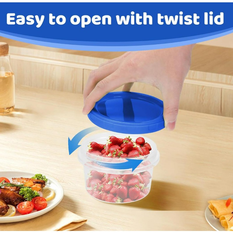 500ML Round Airtight Food Stor - Food Storage With Colander 리뷰 및 가격