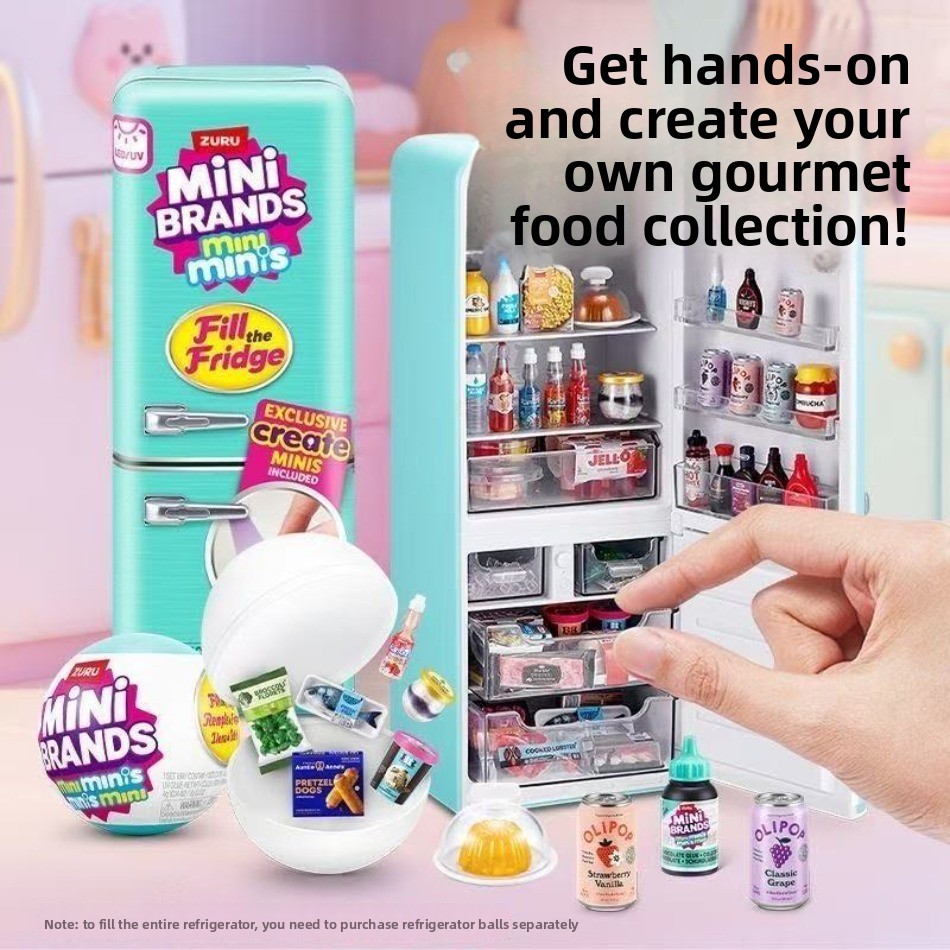 Mini refrigerator set toy play - Food Storage Kits 리뷰 및 가격