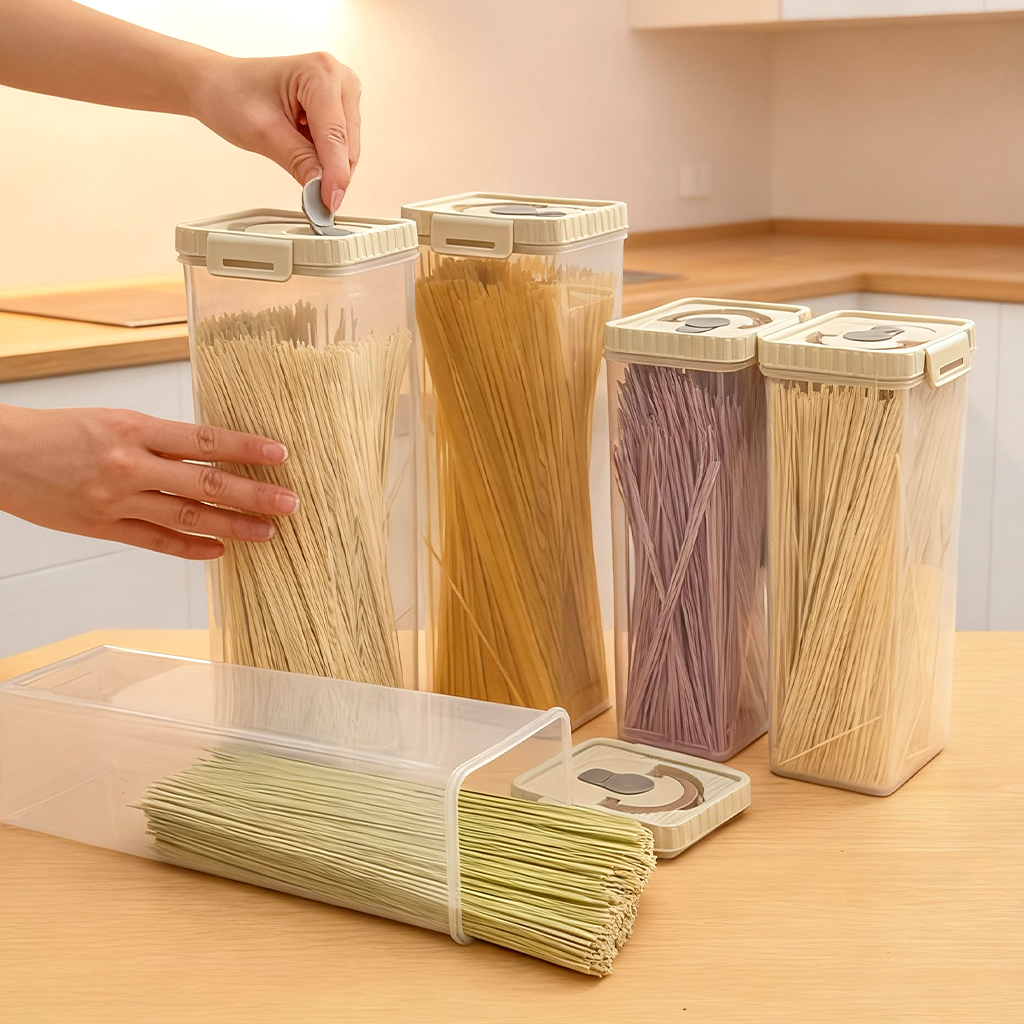Noodles Sealed Storage Box Wit - Food Storage Box Plastic 리뷰 및 가격
