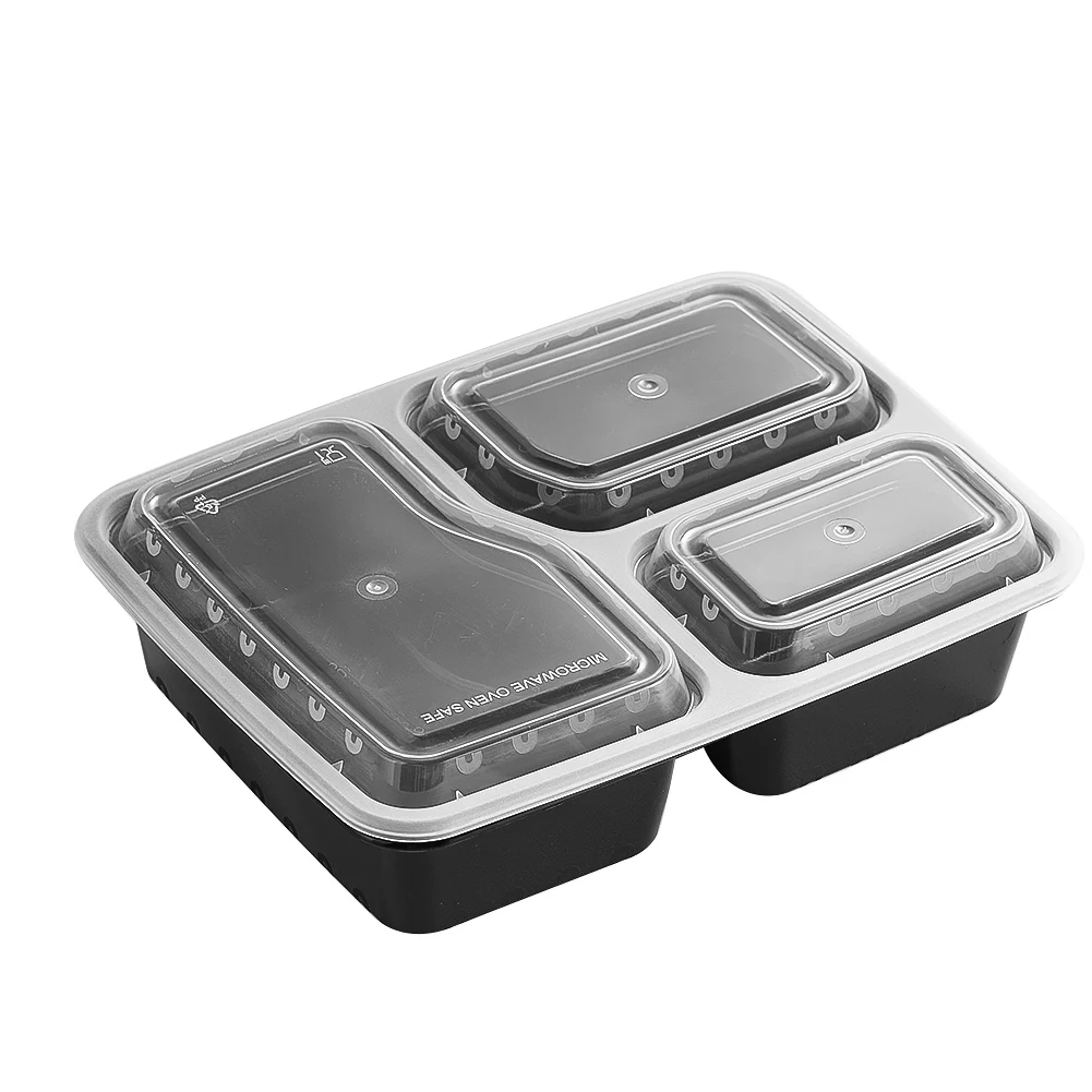7 Pack 3 Compartment Meal Prep - Food Storage With Colander 리뷰 및 가격