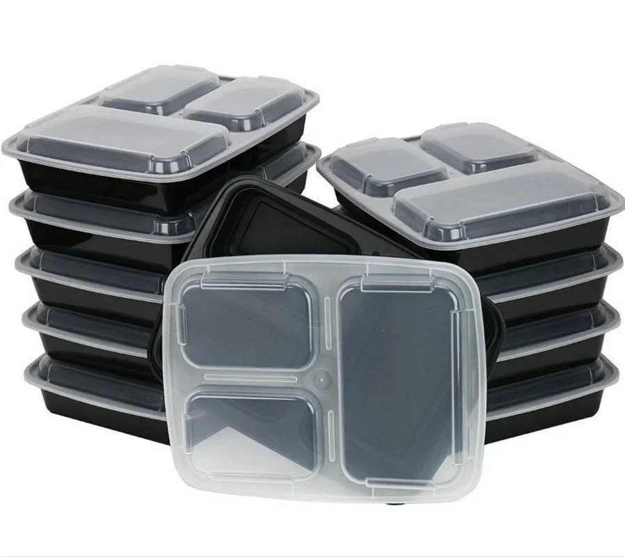 7 Pack 3 Compartment Meal Prep - Food Storage With Colander 리뷰 및 가격