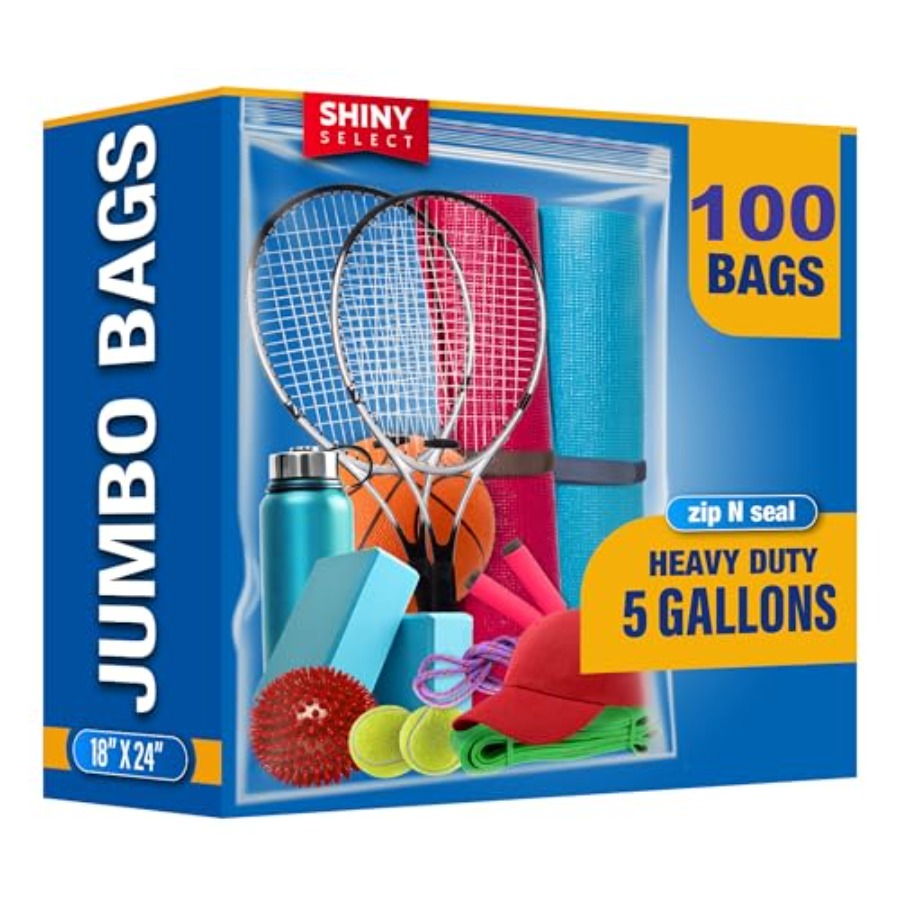 5 Gallon X-Large Storage Bags  - Food Storage Zip Bags 리뷰 및 가격