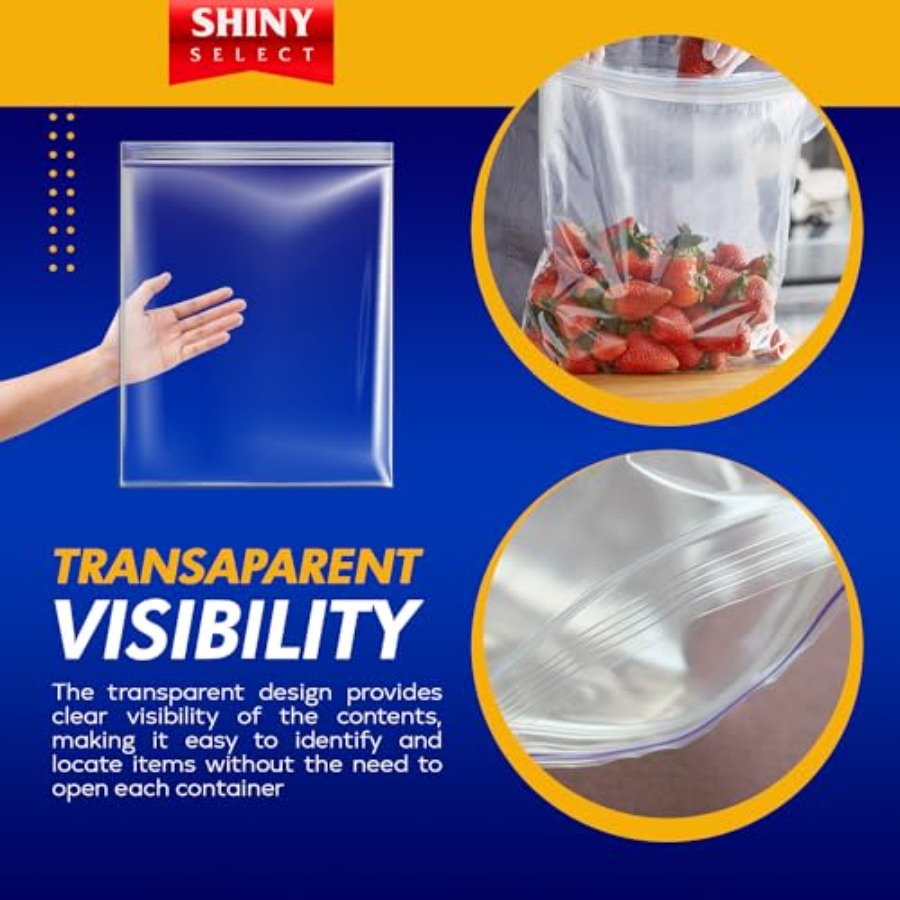 5 Gallon X-Large Storage Bags  - Food Storage Zip Bags 리뷰 및 가격