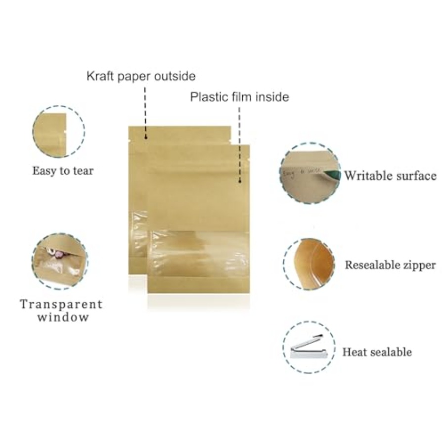 Pack 2.7x3.5inch Inner Size 2. - Food Storage Zip Bags 리뷰 및 가격
