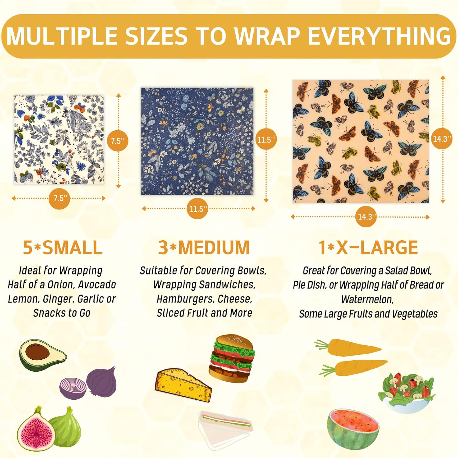 Eco-Friendly Beeswax Food Wrap - Beeswax Food Wrap 리뷰 및 가격