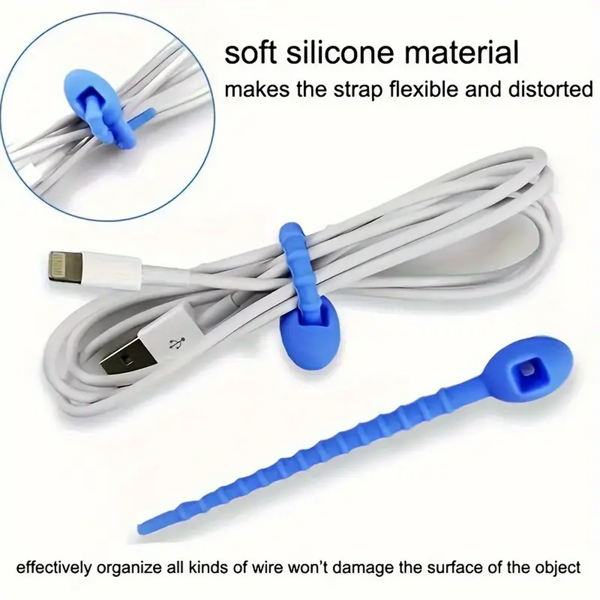 Silicone Reusable Cable Wire O - Food Storage Zip Bags 리뷰 및 가격