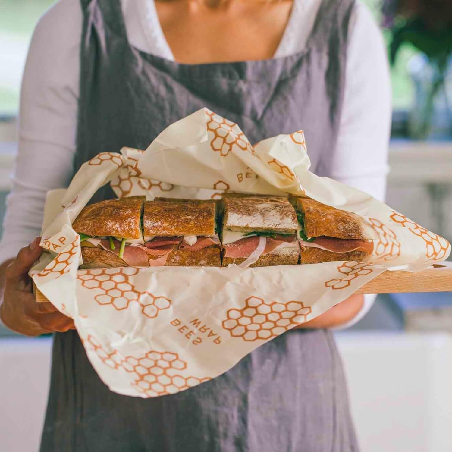 Reusable Beeswax Bread Wrap -  - Beeswax Food Wrap 리뷰 및 가격