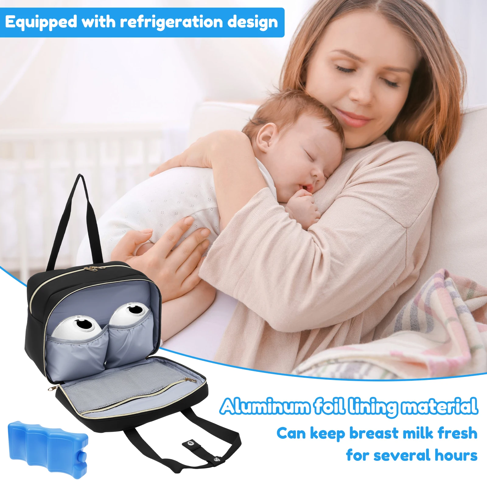 Breast Pump Storage Bag with I - Food Storage In Cooler 리뷰 및 가격