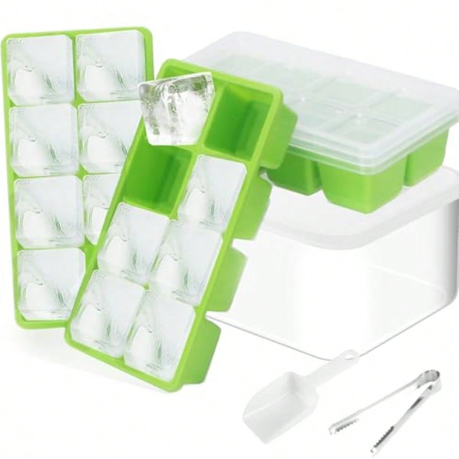 Ice Trays For Freezer With Lid - Food Storage Kits 리뷰 및 가격