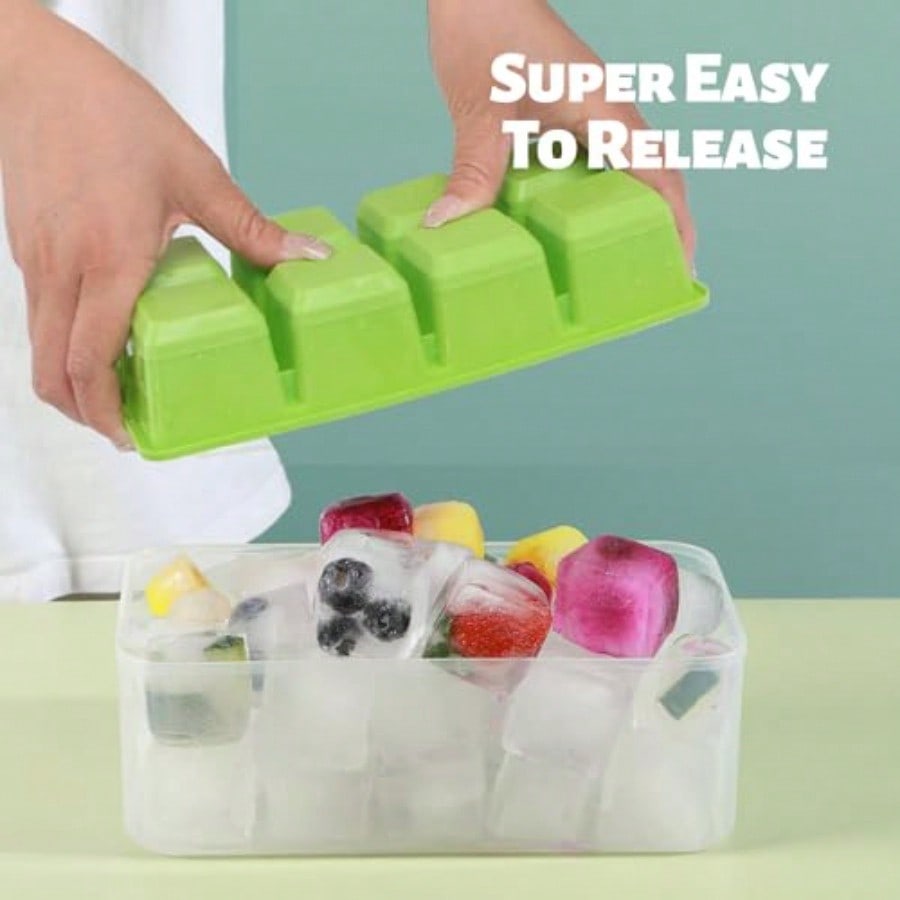 Ice Trays For Freezer With Lid - Food Storage Kits 리뷰 및 가격