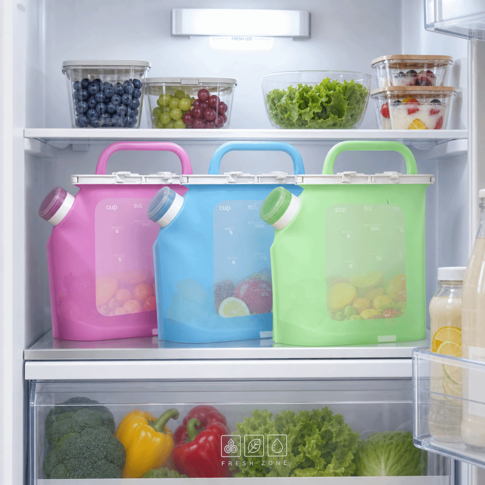 1500ml Fresh-keeping Bag Food- - Food Storage In Cooler 리뷰 및 가격
