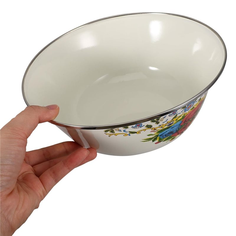 【FLASH DEAL】Vintage Style Enam - Food Storage Yellow 리뷰 및 가격