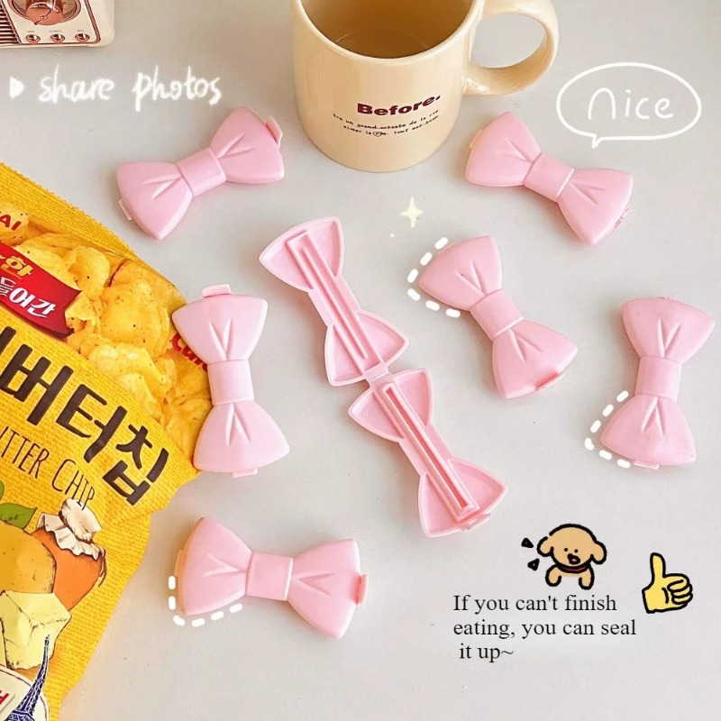 5PCS Kawaii Food Sealing Clip  - Food Storage Zip Bags 리뷰 및 가격