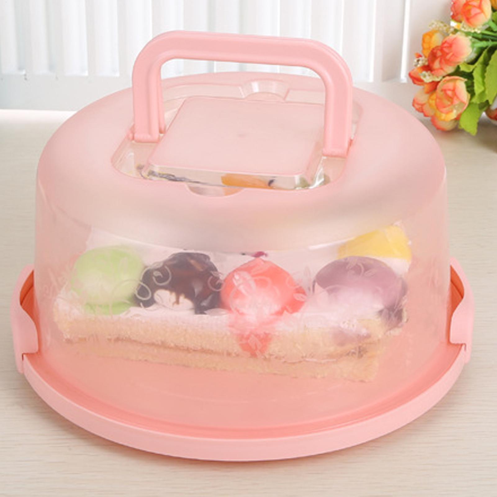 Handheld Cake Carrier Reusable - Food Storage Box Plastic 리뷰 및 가격