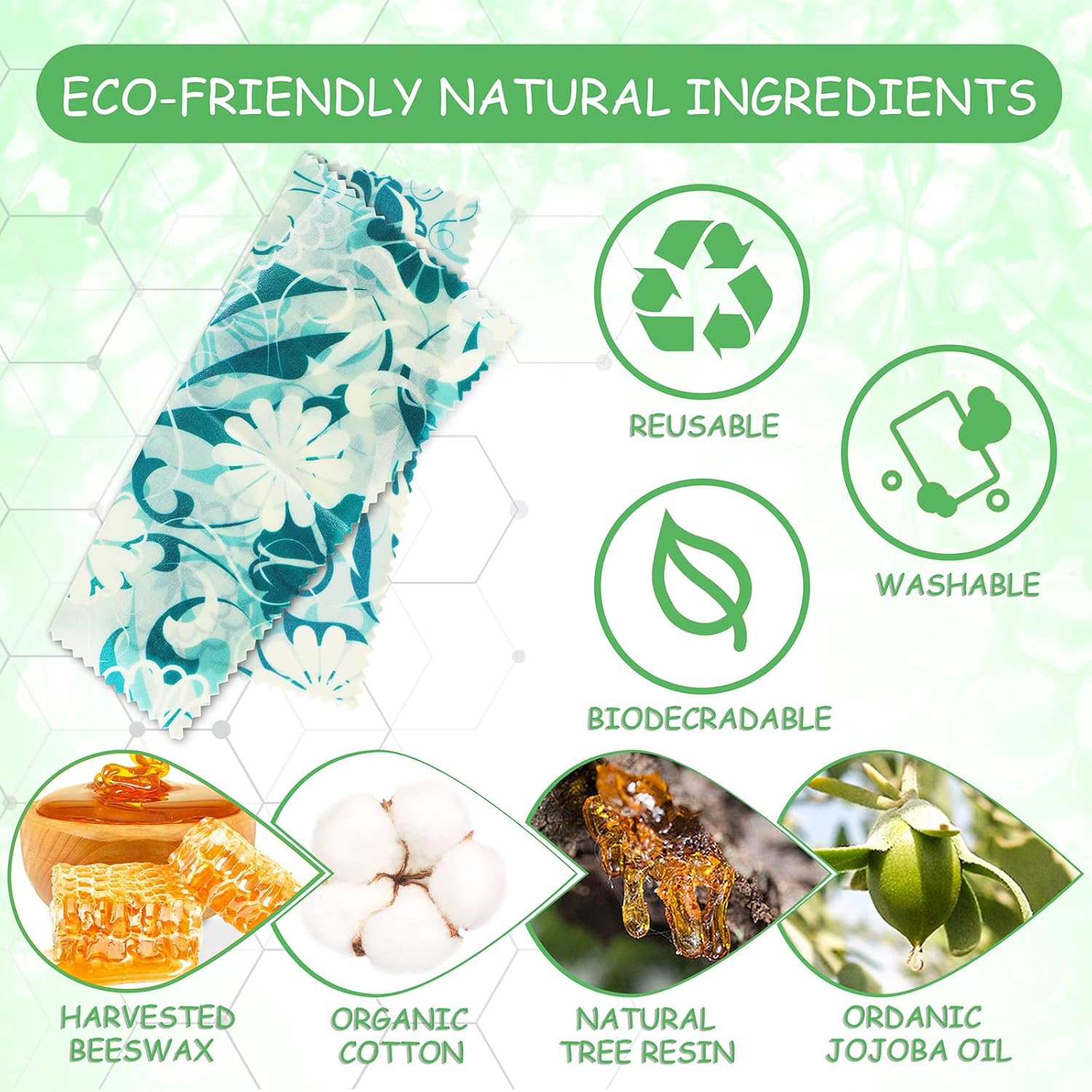 Eco-Friendly Beeswax Food Wrap - Beeswax Food Wrap 리뷰 및 가격