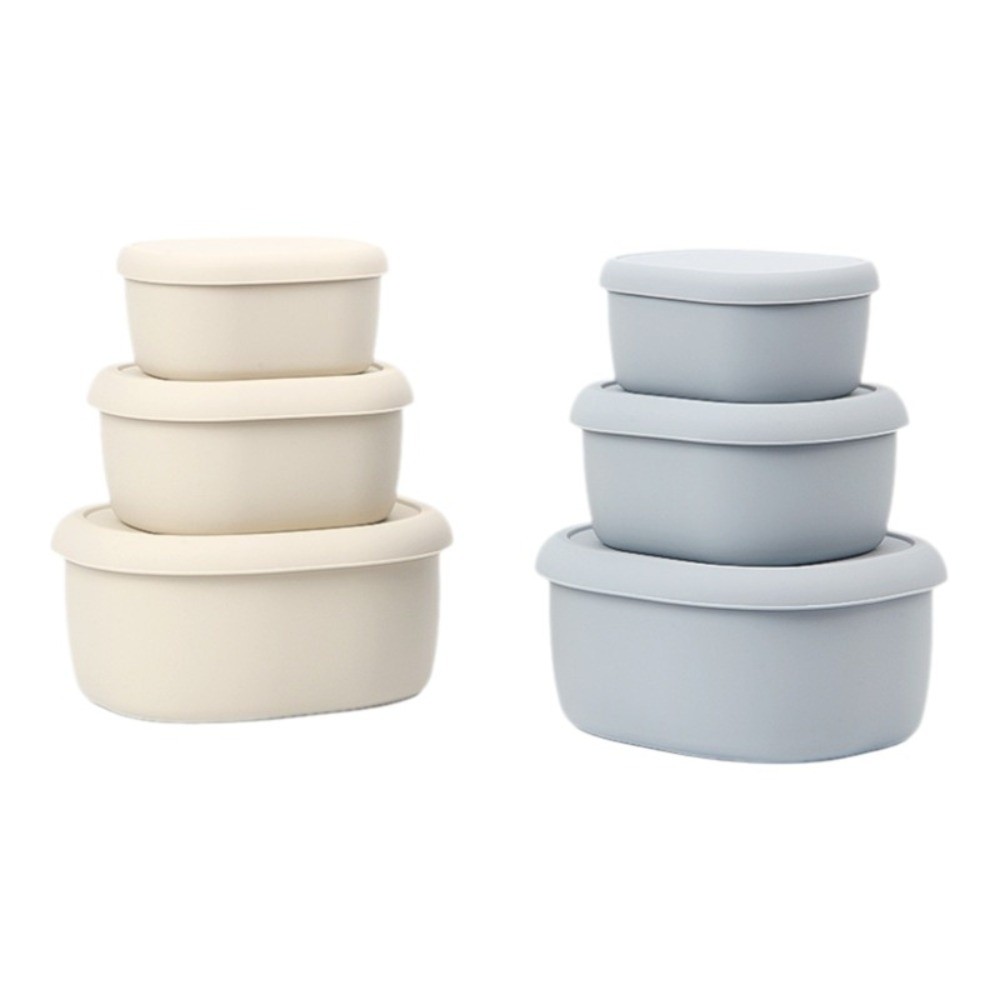 New Food Grade Silicone Lunch  - Food Storage With Colander 리뷰 및 가격