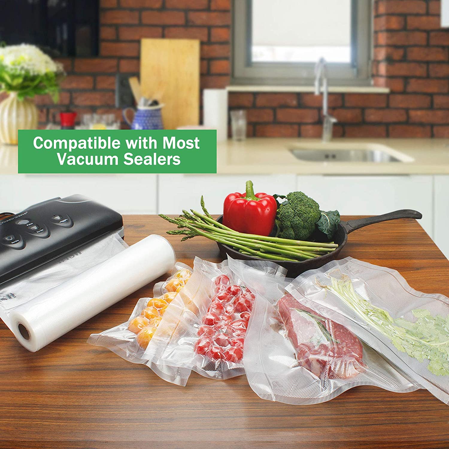 Vacuum bags for food Vacuum Se - Food Storage Zip Bags 리뷰 및 가격