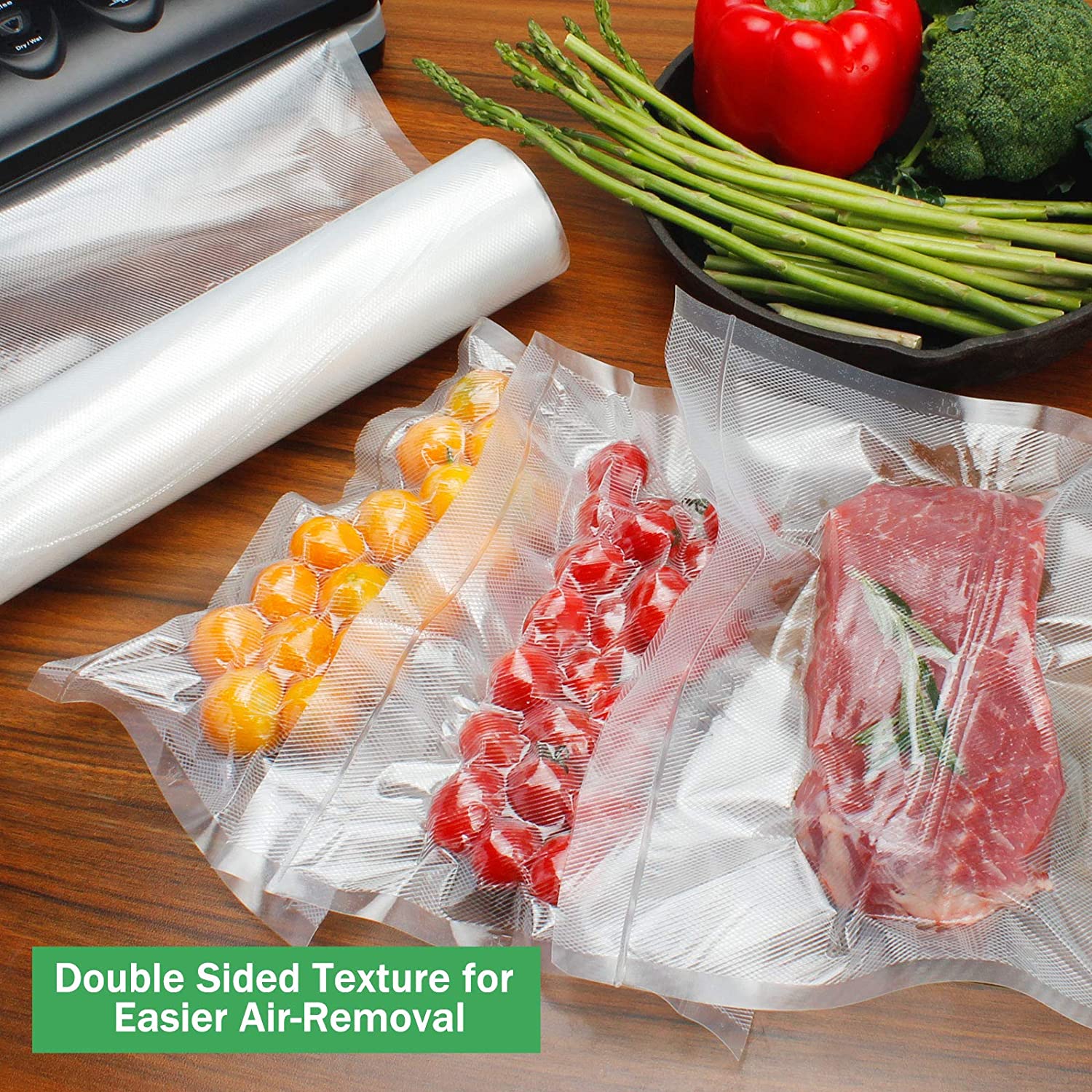 Vacuum bags for food Vacuum Se - Food Storage Zip Bags 리뷰 및 가격