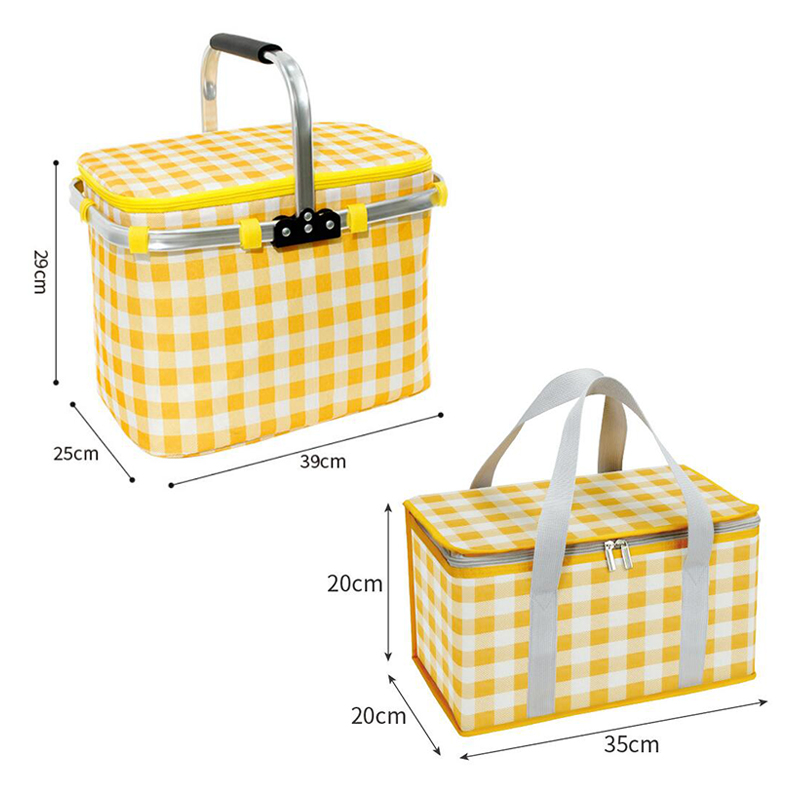 Retro Pastoral Lunch Bag Foldi - Food Storage In Cooler 리뷰 및 가격