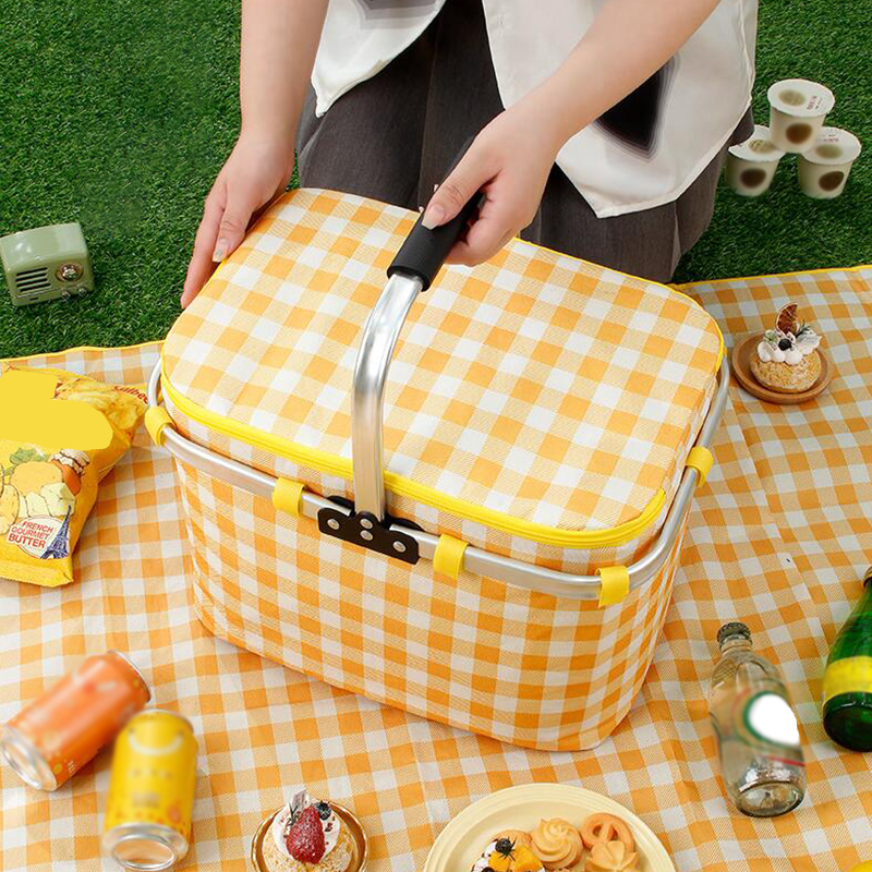 Retro Pastoral Lunch Bag Foldi - Food Storage In Cooler 리뷰 및 가격