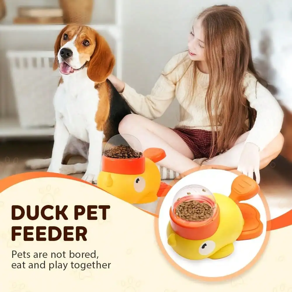 2-In-1 Dog Interactive Slow Fe - Food Storage Yellow 리뷰 및 가격