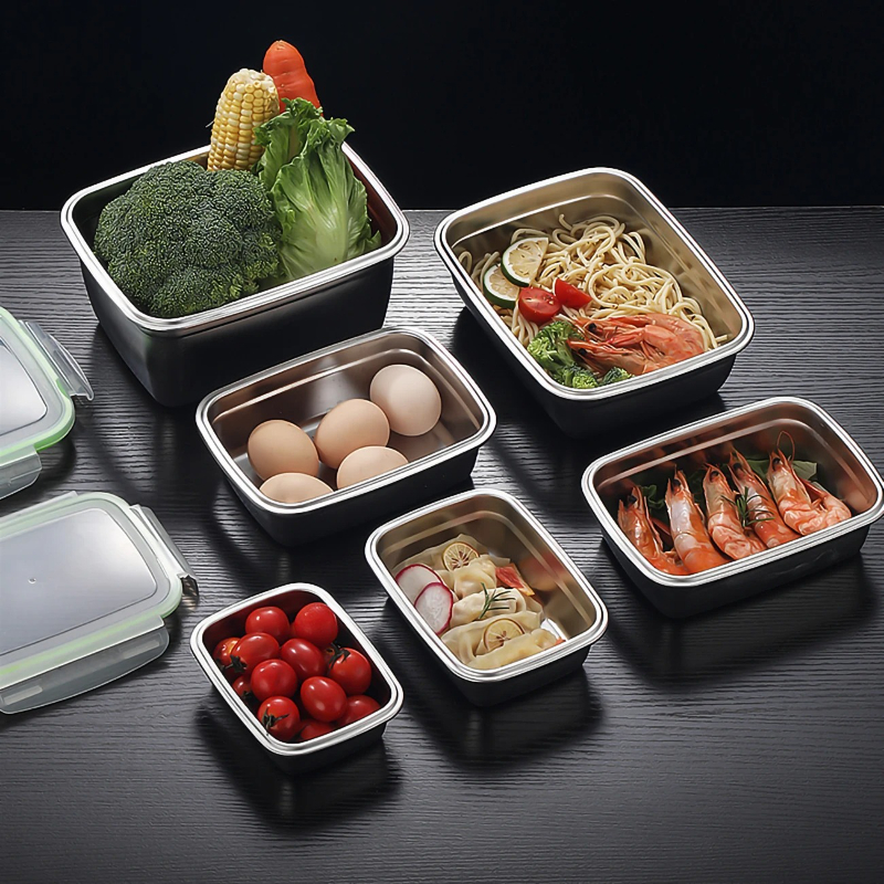 304 Stainless Steel Lunch Box  - Food Storage Kits 리뷰 및 가격