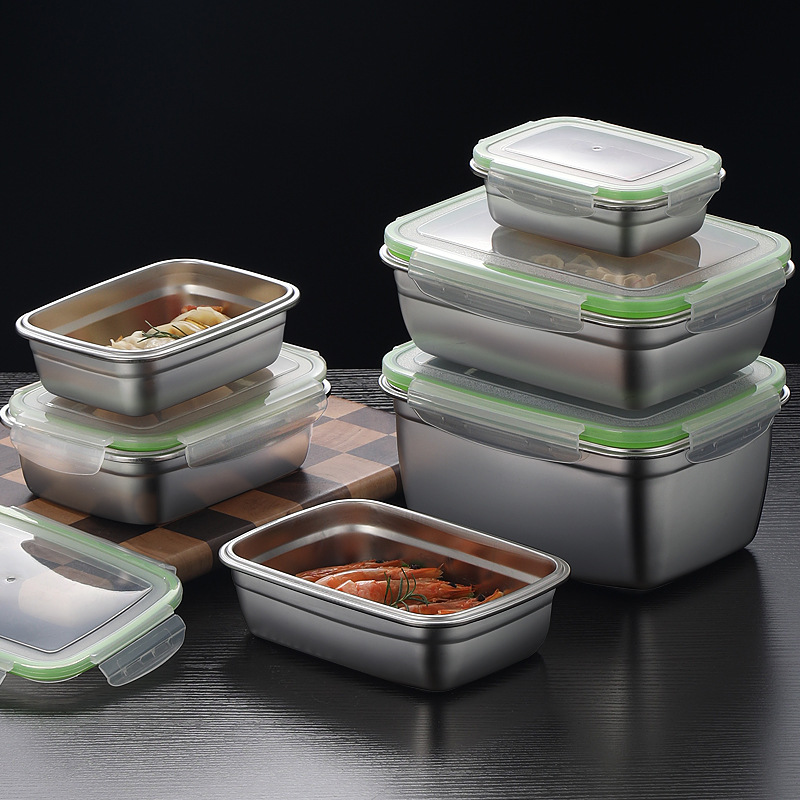 304 Stainless Steel Lunch Box  - Food Storage Kits 리뷰 및 가격