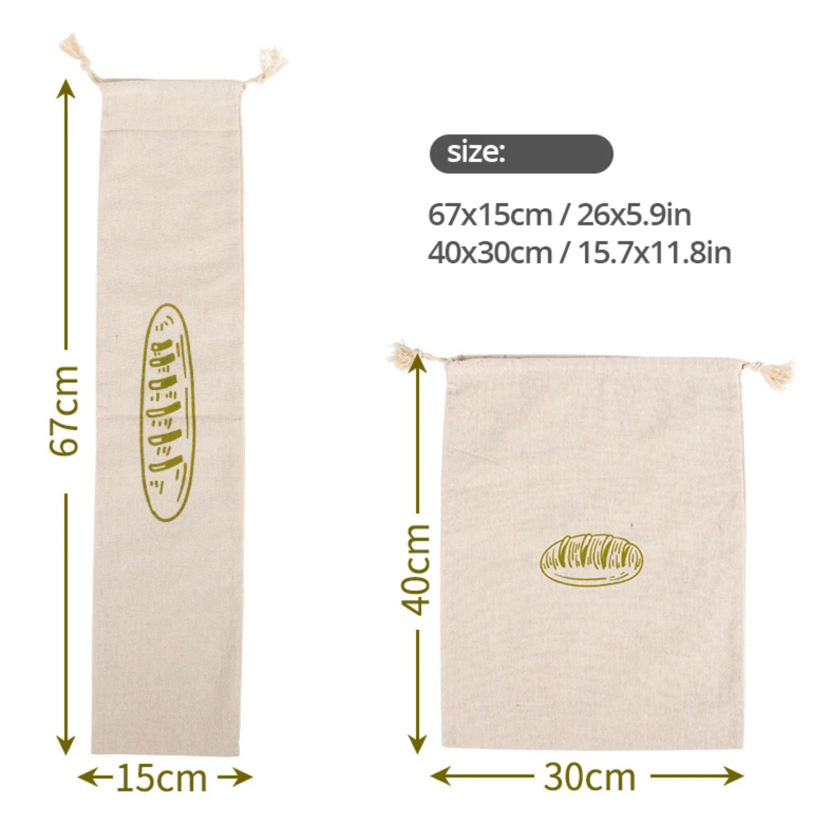 Linen Bread Bags Reusable Draw - Beeswax Food Wrap 리뷰 및 가격