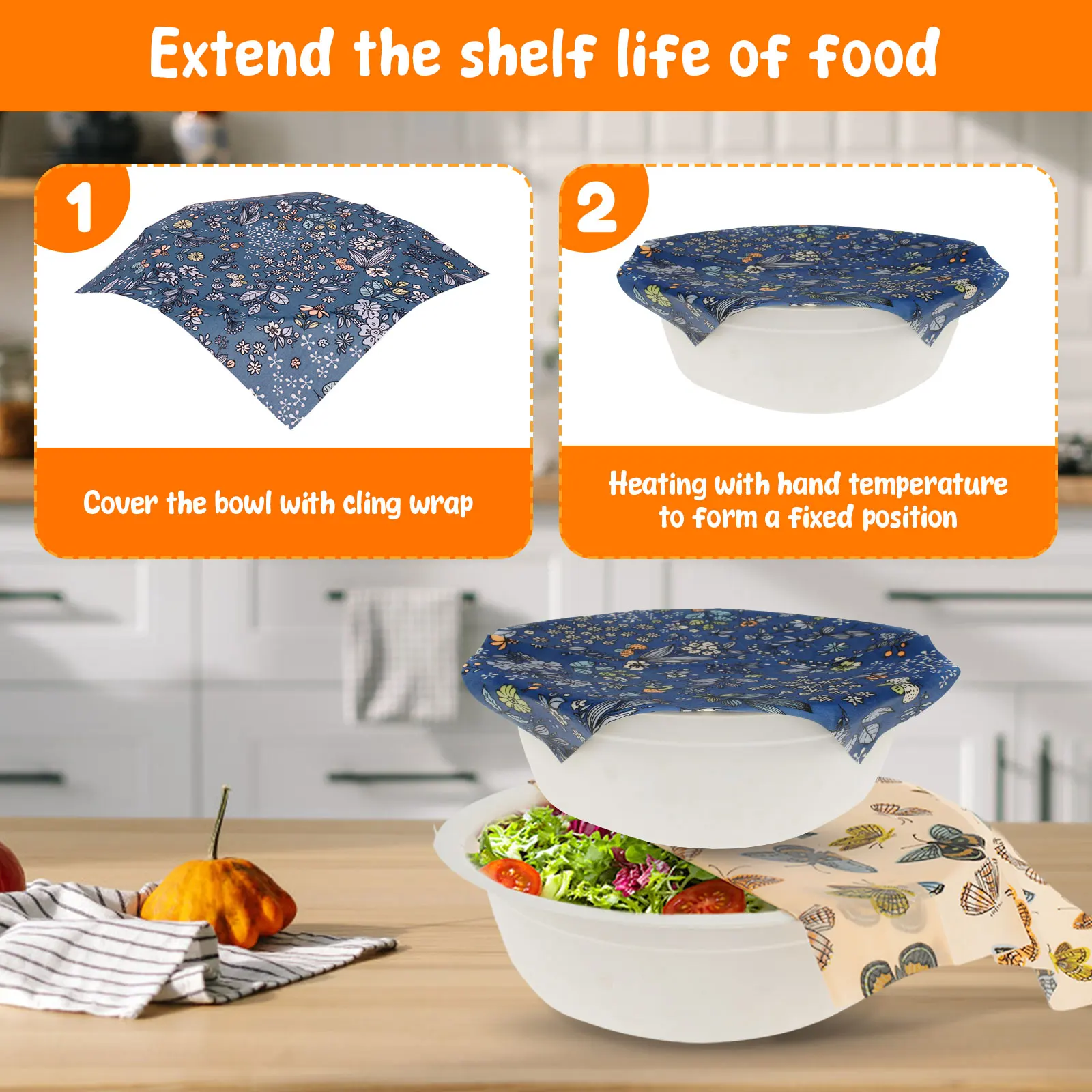 11 Pcs Beeswax Food Wrap Set R - Beeswax Food Wrap 리뷰 및 가격
