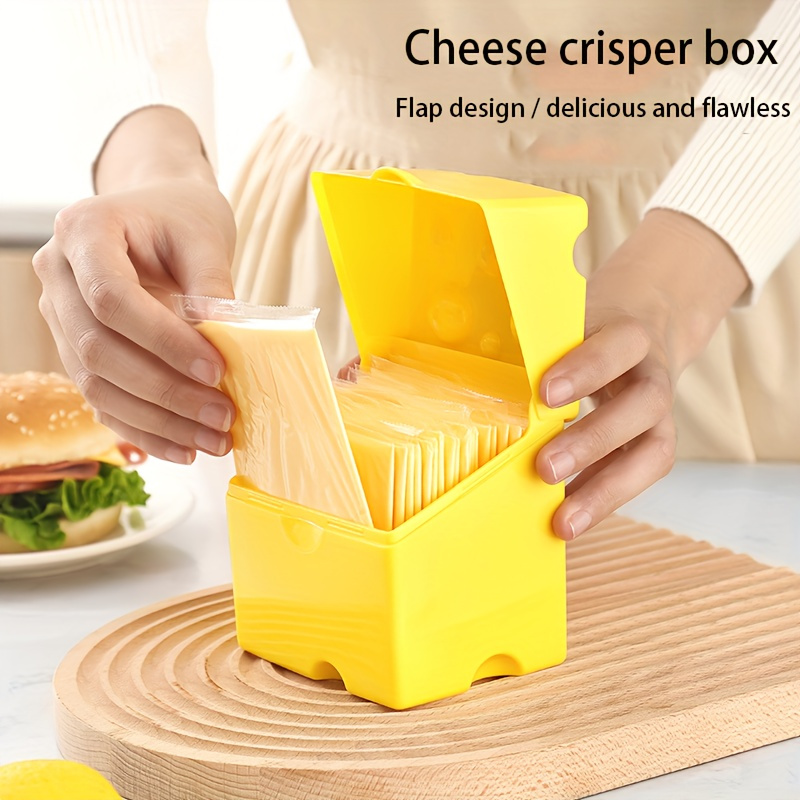 1pc ABS Cheese Storage Box wit - Food Storage Yellow 리뷰 및 가격