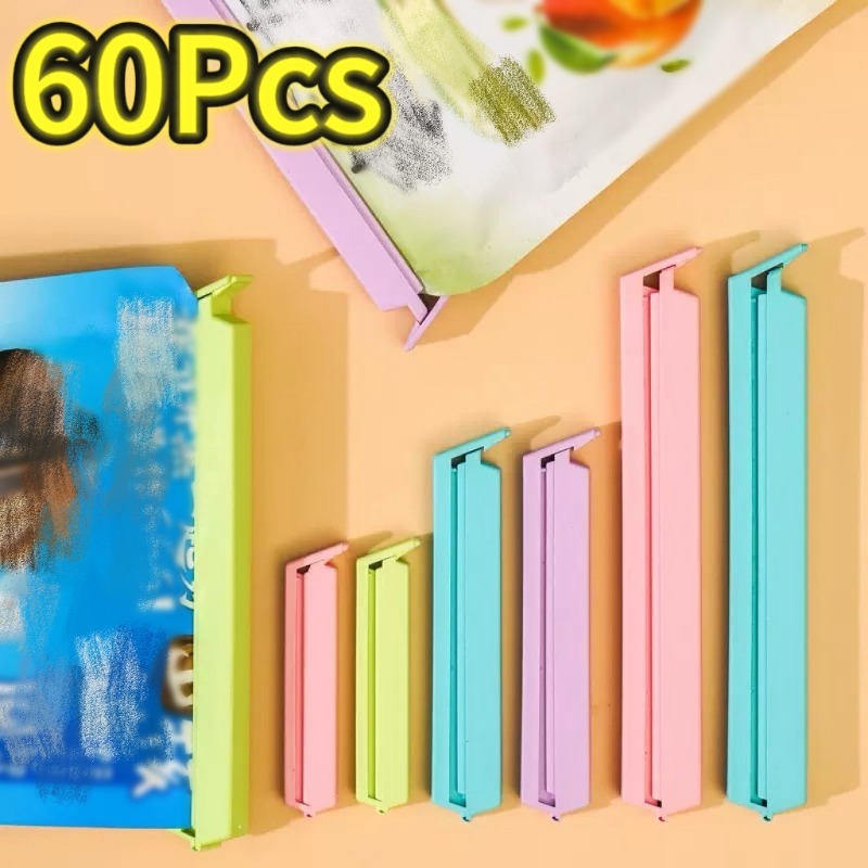 12-60Pcs Portable New Kitchen  - Food Storage Zip Bags 리뷰 및 가격