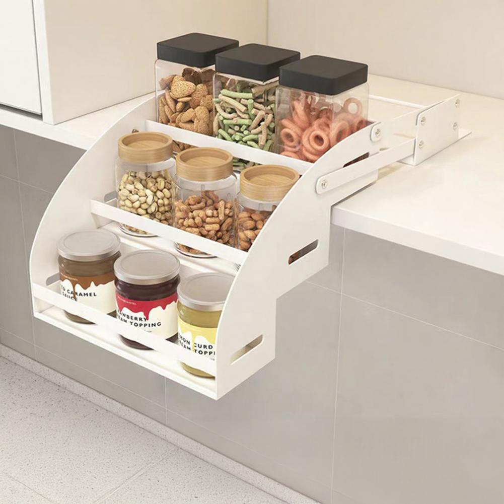 Triple Tier Spice Organizer 3- - Food Storage Rack For Kitchen 리뷰 및 가격