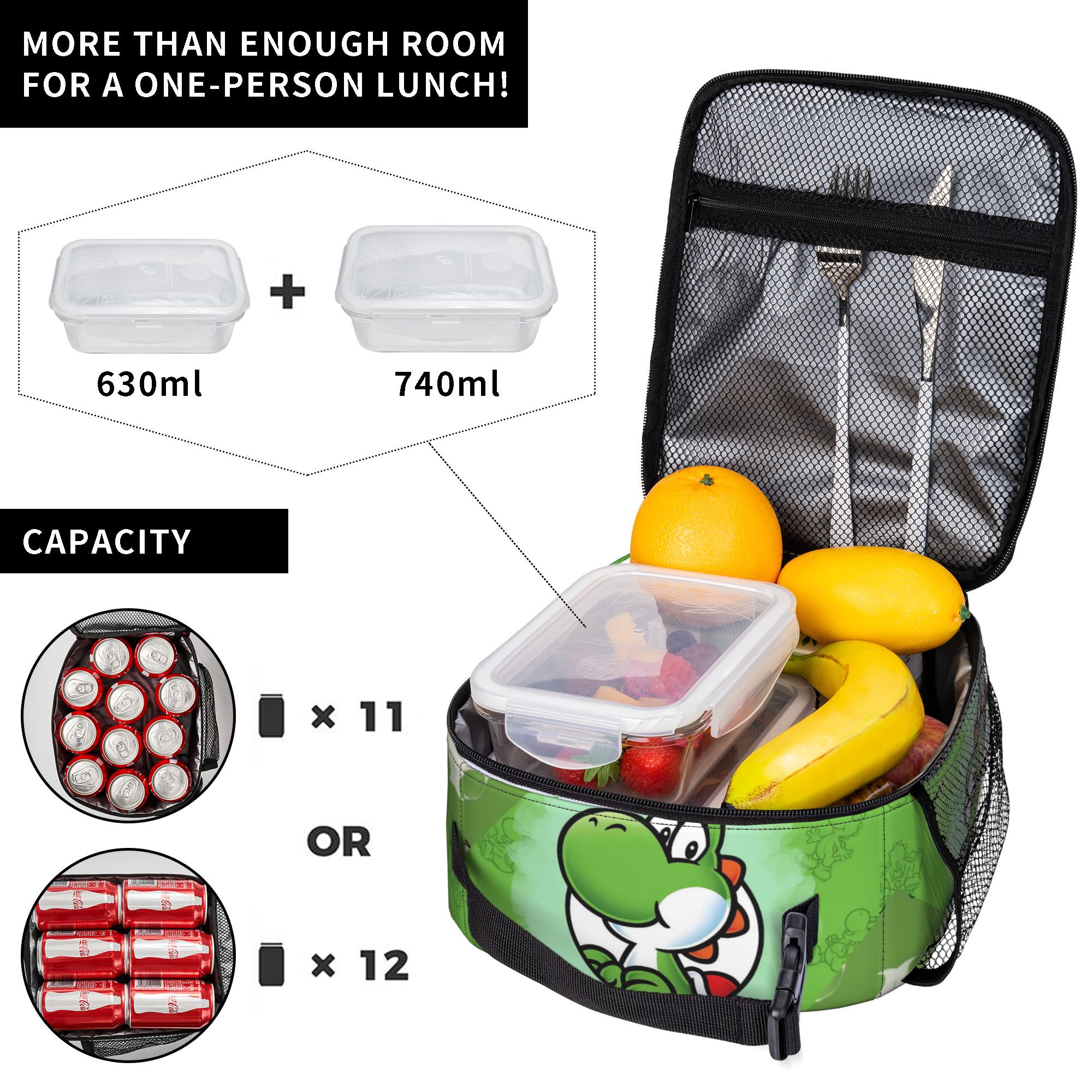Y-yoshis Cartoon Insulated Lun - Food Storage In Cooler 리뷰 및 가격