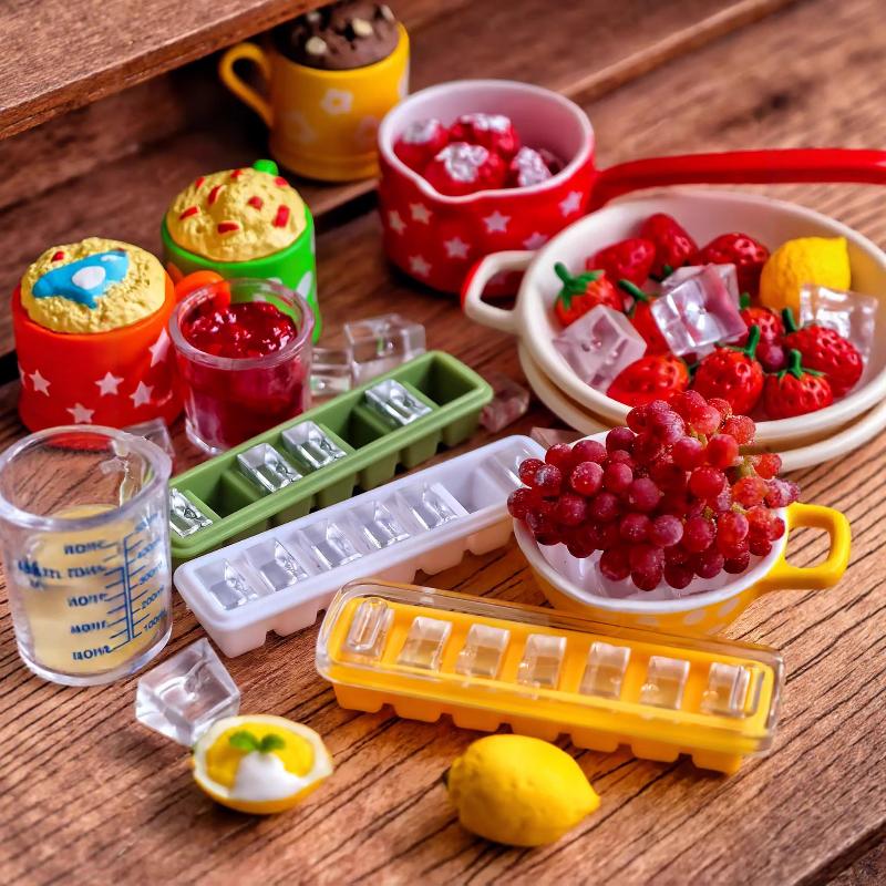 2Pcs Girl Toy New Miniature Do - Food Storage Box Plastic 리뷰 및 가격